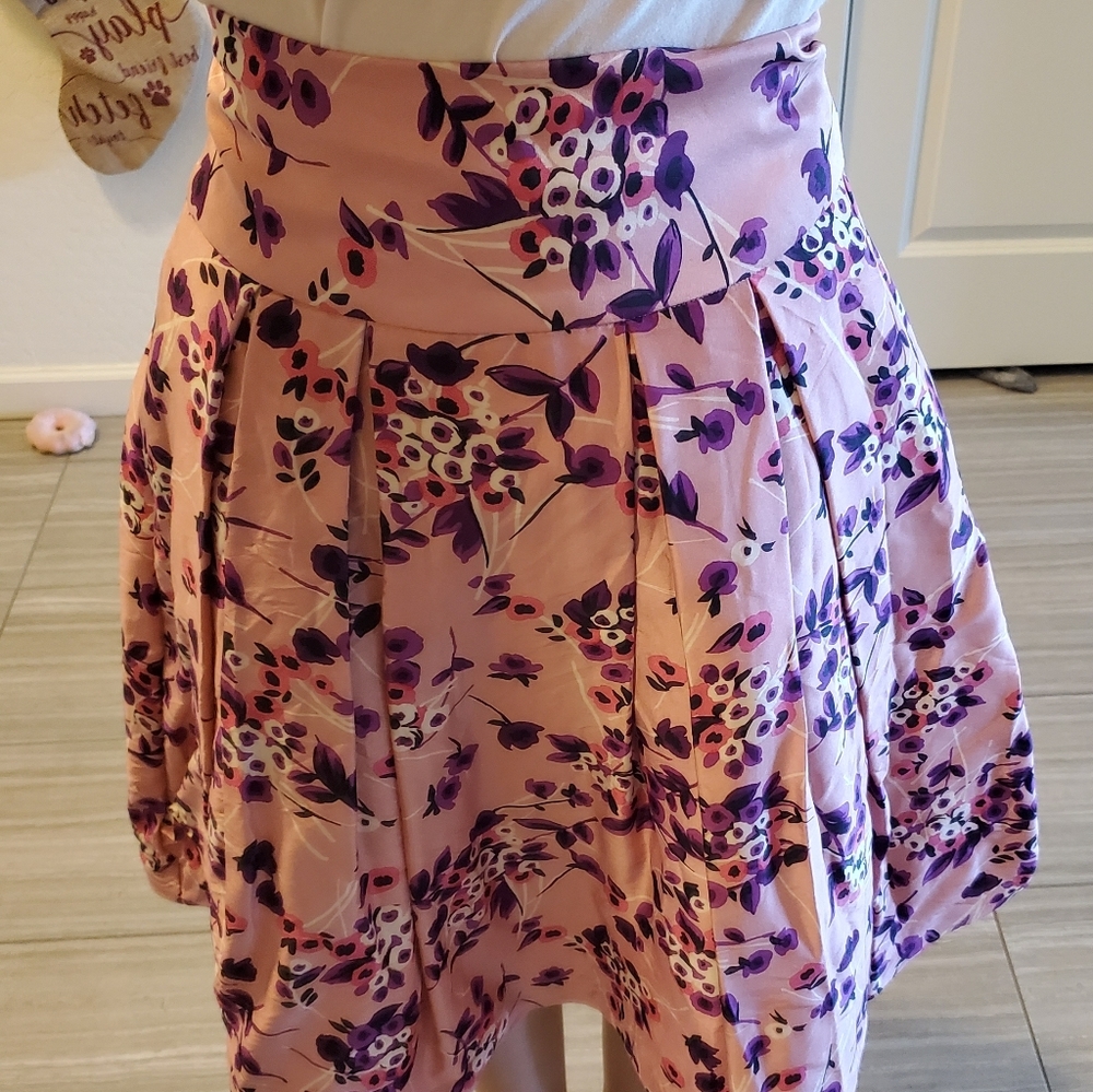 Express Design Studio Silk Skirt
